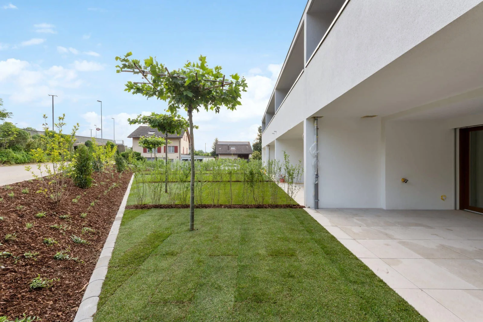 Gepflegte Aussenanlage von Mustafa Gartenbau AG